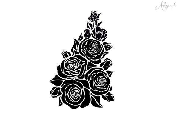 Download Rose Bouquet SVG - Rose bouquet svg Collection
